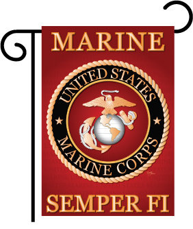 Marine Corps Garden Flag