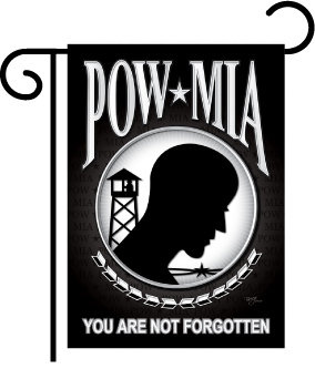 POW / MIA Garden Flag